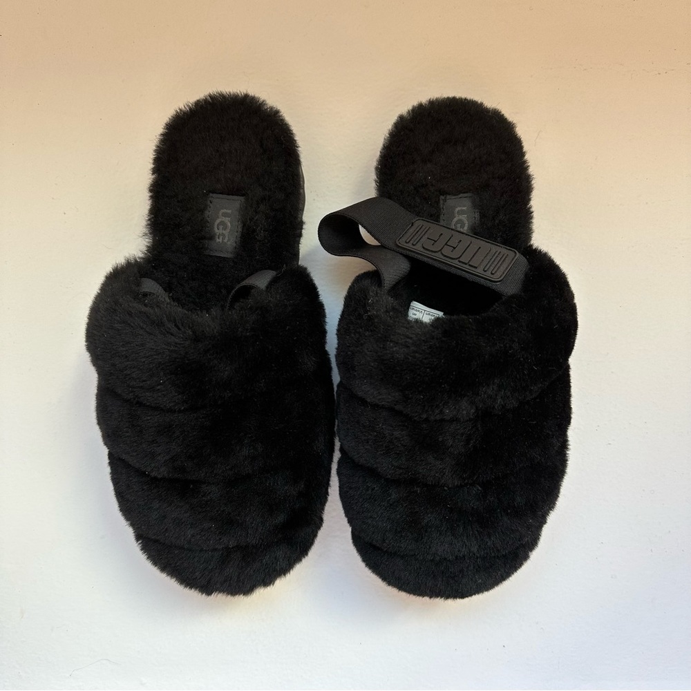 Ugg Slingback Slippers in Black (Size 7)